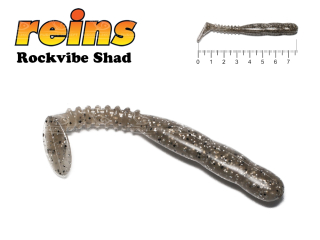Силикон Reins Rockvibe Shad 3,0" 013 Bait Fish SP